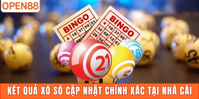 Kết quả xổ số được cập nhật chính xác tại nhà cái